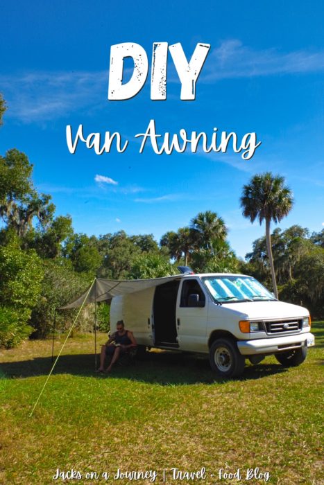 DIY Van Awning Pinterest Image