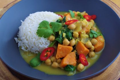Recipes: Easy Veggie Curry Header Image
